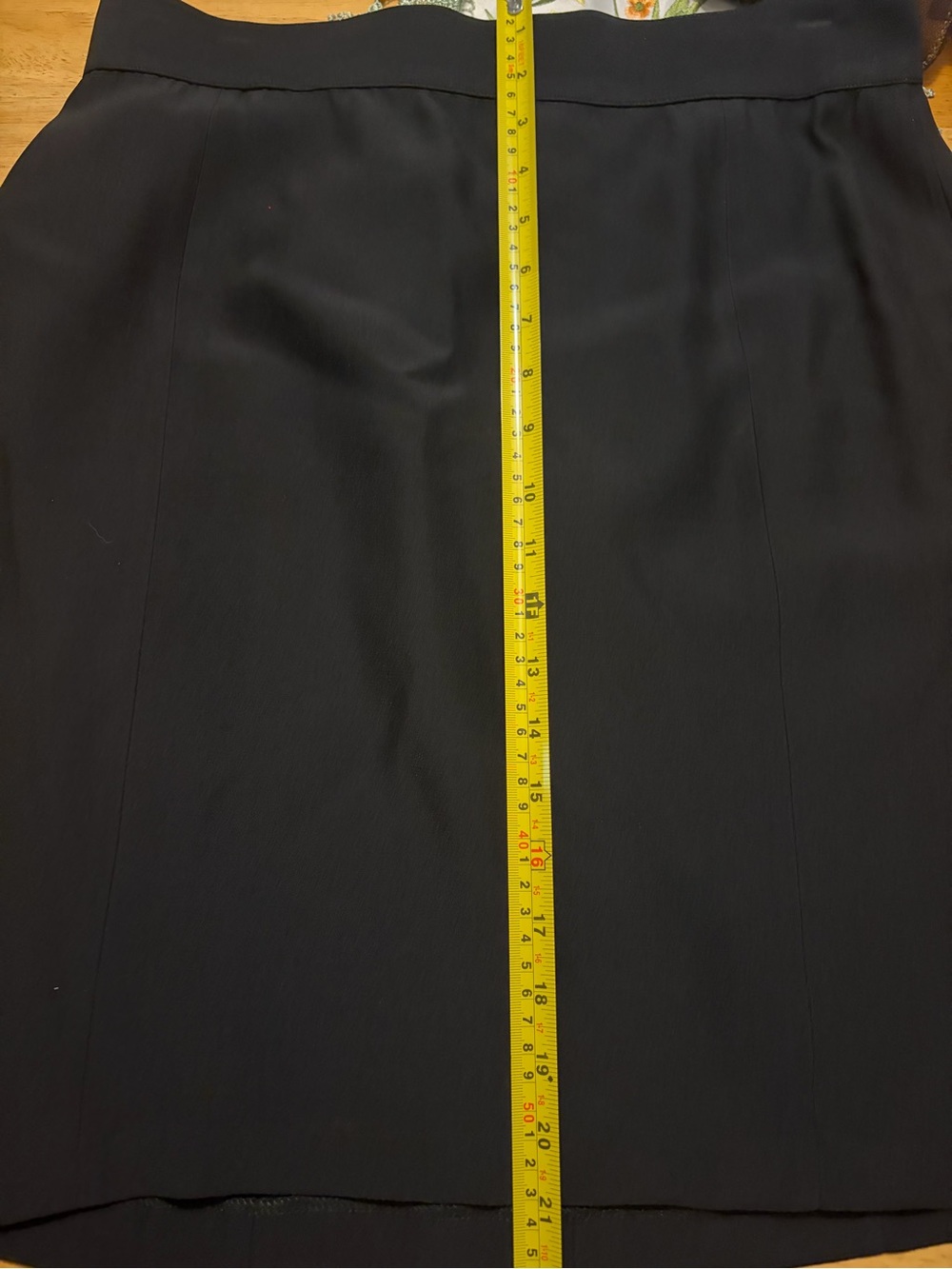 CHANEL Black Double-Breasted Wool Blazer & Skirt Set with Gold Buttons - Picture 16 of 17
